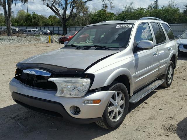 5GADT13S862219962 - 2006 BUICK RAINIER CX SILVER photo 2