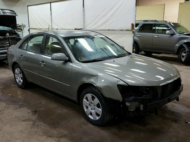 5NPET46CX7H265530 - 2007 HYUNDAI SONATA GLS GREEN photo 1