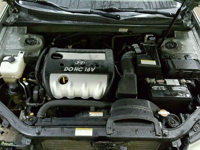 5NPET46CX7H265530 - 2007 HYUNDAI SONATA GLS GREEN photo 7