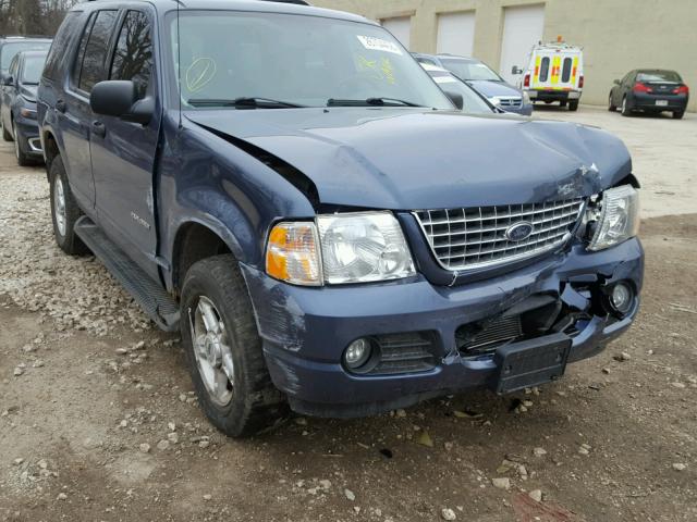 1FMDU73K64UC10110 - 2004 FORD EXPLORER X BLUE photo 1