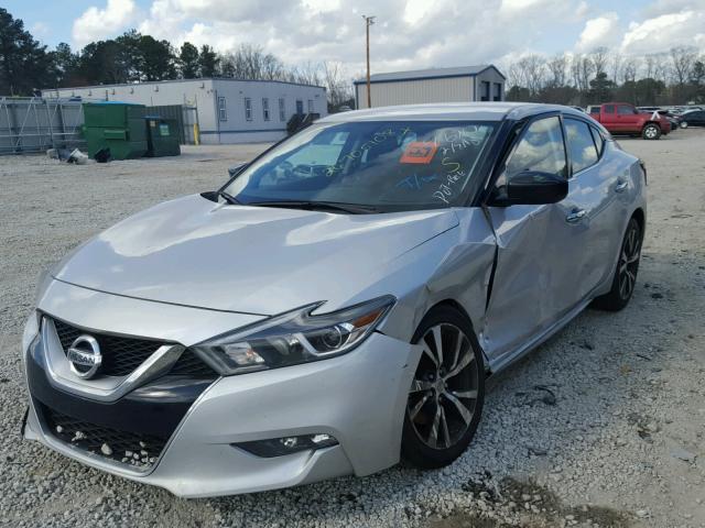 1N4AA6AP9GC392359 - 2016 NISSAN MAXIMA 3.5 SILVER photo 2