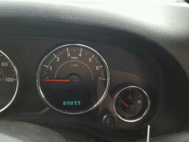 1C4AJWAG9DL508259 - 2013 JEEP WRANGLER S BLACK photo 8