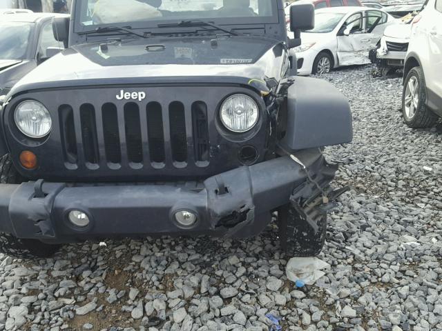 1C4AJWAG9DL508259 - 2013 JEEP WRANGLER S BLACK photo 9