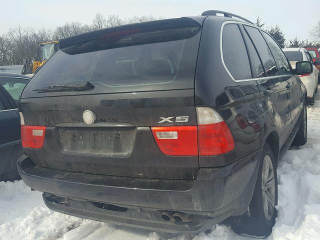 5UXFB53536LV29165 - 2006 BMW X5 4.4I BLACK photo 4