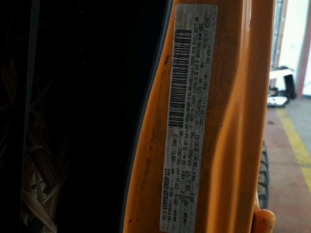 1C4BJWDG9DL515678 - 2013 JEEP WRANGLER U ORANGE photo 10