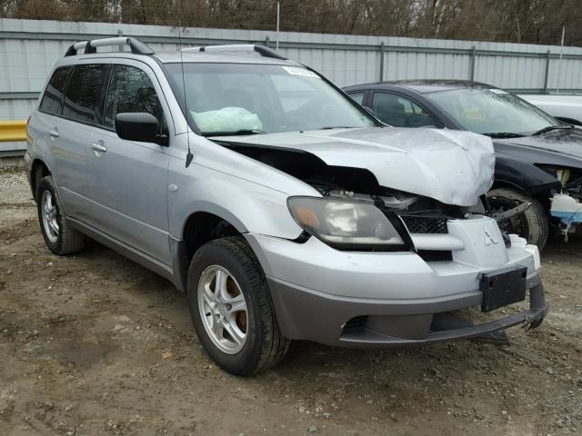 JA4LZ31G13U085194 - 2003 MITSUBISHI OUTLANDER SILVER photo 1