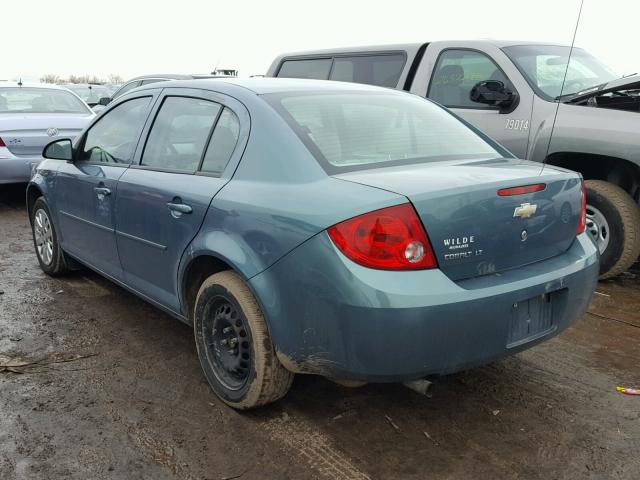 1G1AD5F59A7178676 - 2010 CHEVROLET COBALT 1LT BLUE photo 3