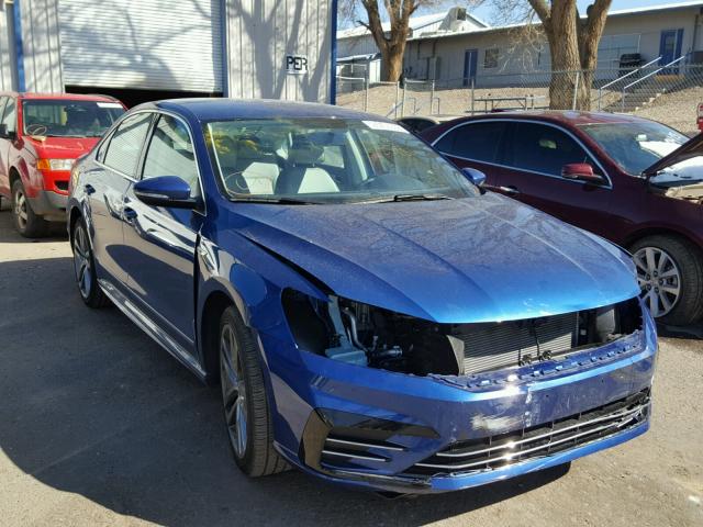 1VWDT7A32HC038606 - 2017 VOLKSWAGEN PASSAT R-L BLUE photo 1