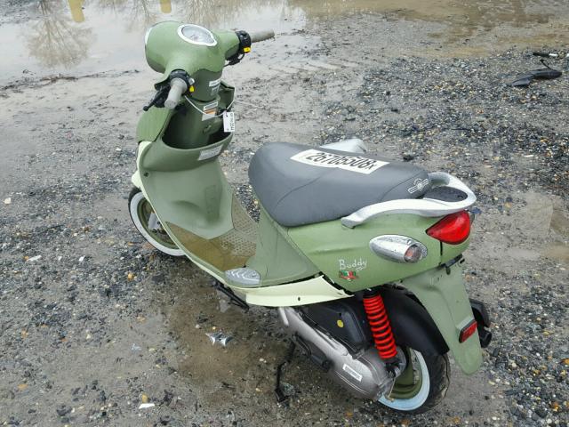 RFVPAP5A6E1116154 - 2014 GENUINE SCOOTER CO. BUDDY 50 GREEN photo 3