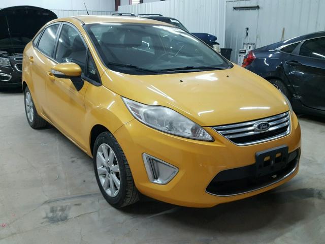 3FADP4CJ6BM181460 - 2011 FORD FIESTA SEL YELLOW photo 1