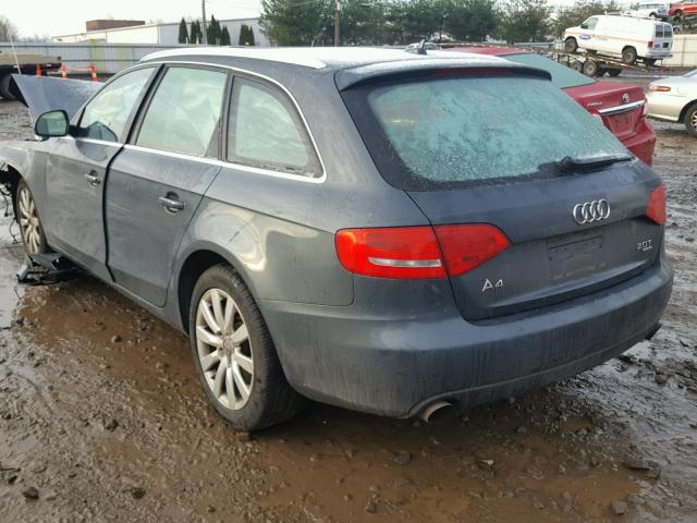 WAUGF78K49A213940 - 2009 AUDI A4 PREMIUM GRAY photo 3