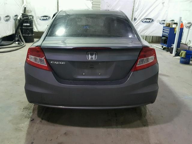 2HGFG3B85DH525858 - 2013 HONDA CIVIC EX GRAY photo 10