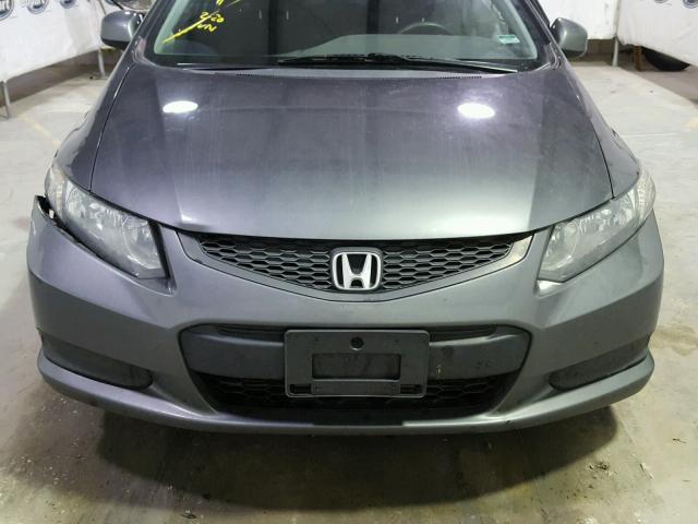 2HGFG3B85DH525858 - 2013 HONDA CIVIC EX GRAY photo 7