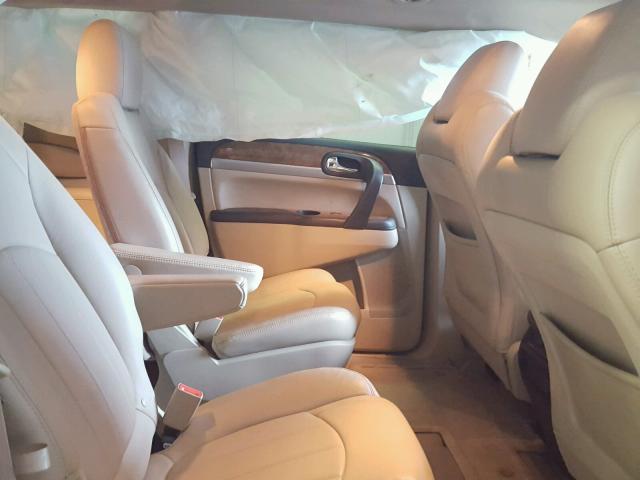 5GAKRBED5BJ216754 - 2011 BUICK ENCLAVE CX WHITE photo 6