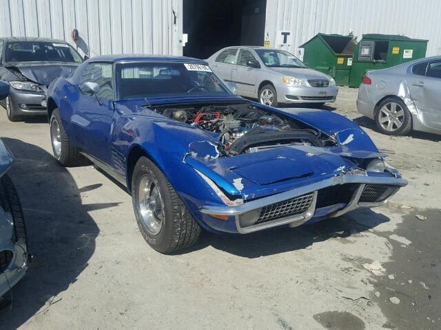 194370S407940 - 1970 CHEVROLET CORVETTE BLUE photo 1