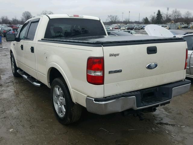 1FTPW12V27FA29941 - 2007 FORD F150 SUPER WHITE photo 3