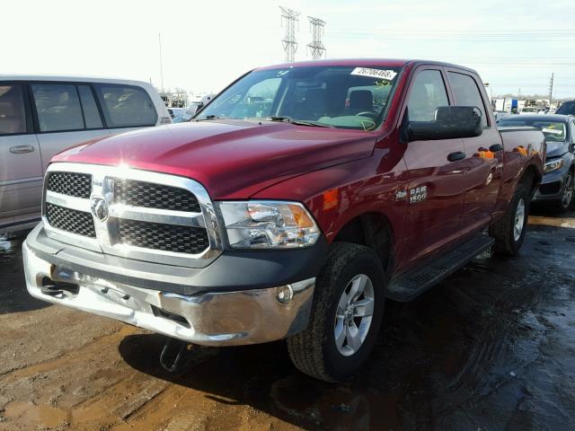 1C6RR7ST7ES110138 - 2014 RAM 1500 ST BURGUNDY photo 2