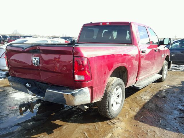 1C6RR7ST7ES110138 - 2014 RAM 1500 ST BURGUNDY photo 4