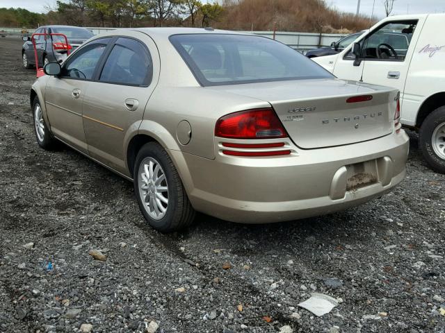 1B3EL46X96N224051 - 2006 DODGE STRATUS SX GOLD photo 3