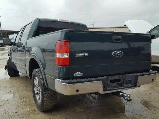 1FTPW12538KC21913 - 2008 FORD F150 SUPER GREEN photo 3