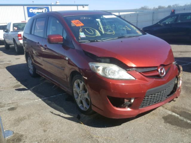 JM1CR293390327680 - 2009 MAZDA 5 RED photo 1