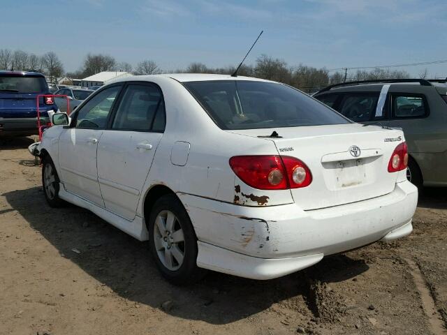 2T1BR32E86C649536 - 2006 TOYOTA COROLLA CE WHITE photo 3