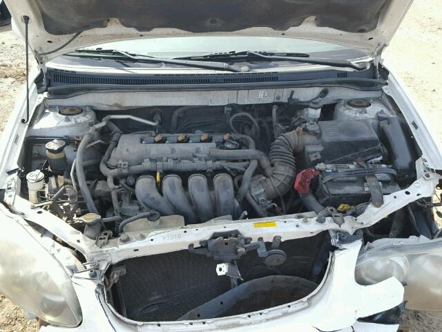 2T1BR32E86C649536 - 2006 TOYOTA COROLLA CE WHITE photo 7