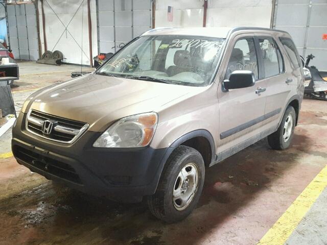 SHSRD78433U115962 - 2003 HONDA CR-V LX GOLD photo 2