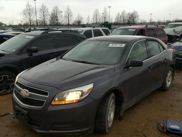 1G11B5SA7DF324415 - 2013 CHEVROLET MALIBU LS გრაფიტი ფოტო 2