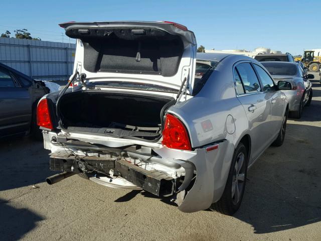 1G1ZF575X9F142864 - 2009 CHEVROLET MALIBU HYB SILVER photo 4