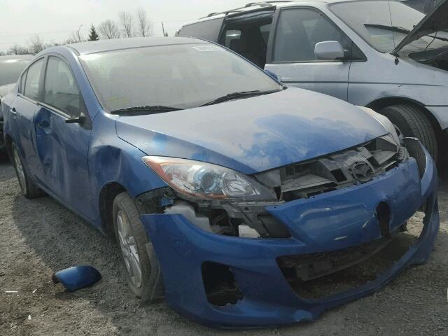 JM1BL1V70D1850223 - 2013 MAZDA 3 I BLUE photo 1