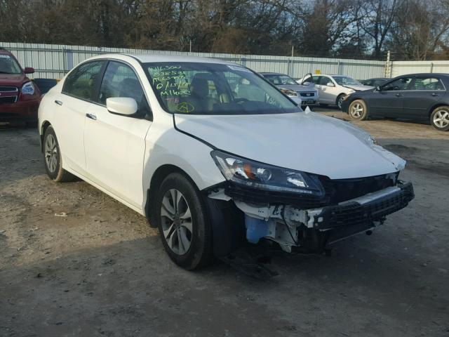 1HGCR2F34EA254958 - 2014 HONDA ACCORD LX WHITE photo 1