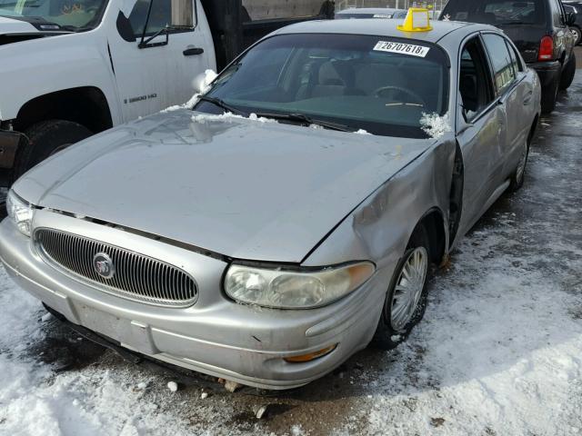 1G4HP52K35U257417 - 2005 BUICK LESABRE CU SILVER photo 2