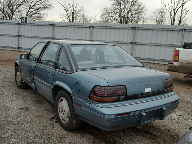 1G2WH54T6NF317181 - 1992 PONTIAC GRAND PRIX Dəniz mavisi foto 3