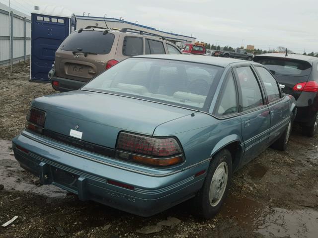 1G2WH54T6NF317181 - 1992 PONTIAC GRAND PRIX Dəniz mavisi foto 4