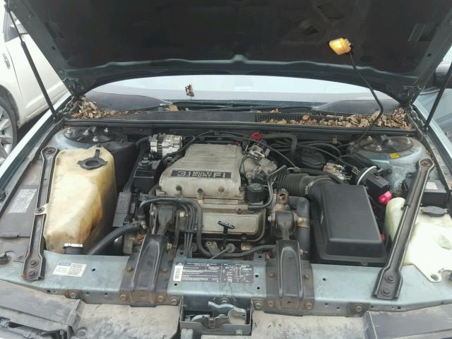 1G2WH54T6NF317181 - 1992 PONTIAC GRAND PRIX Dəniz mavisi foto 7