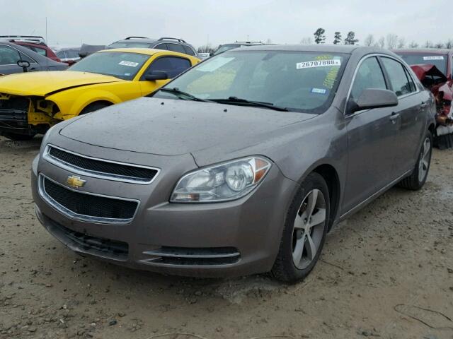 1G1ZC5E16BF155058 - 2011 CHEVROLET MALIBU 1LT 灰色 照片 2