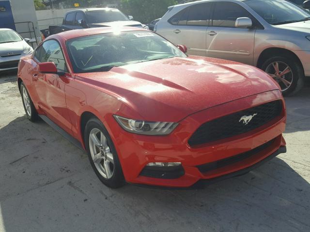 1FA6P8AM9F5347575 - 2015 FORD MUSTANG RED photo 1