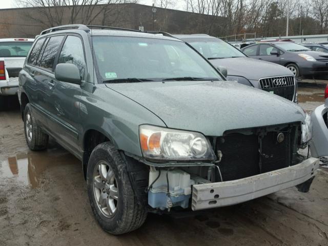 JTEHP21AX70227428 - 2007 TOYOTA HIGHLANDER GREEN photo 1