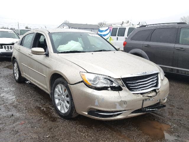 1C3CCBBB9DN732736 - 2013 CHRYSLER 200 TOURIN GOLD photo 1