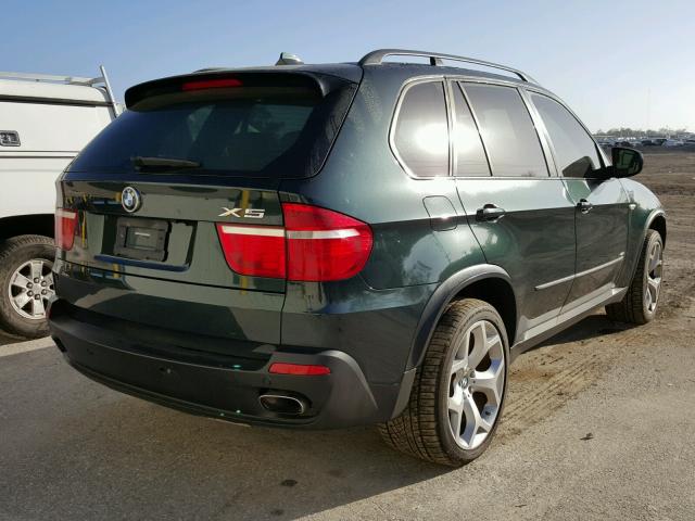 4USFE83587LY66520 - 2007 BMW X5 4.8I GREEN photo 4