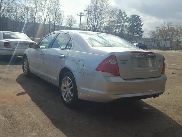 3FAHP0JA3AR102342 - 2010 FORD FUSION SEL GRAY photo 3