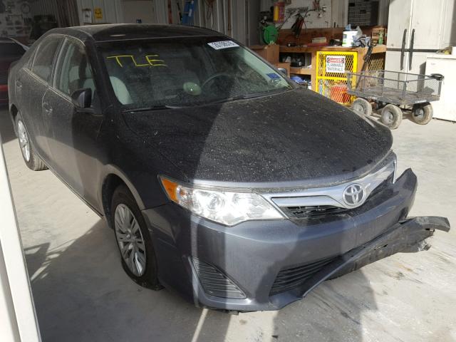 4T1BF1FK0CU094251 - 2012 TOYOTA CAMRY BASE GRAY photo 1