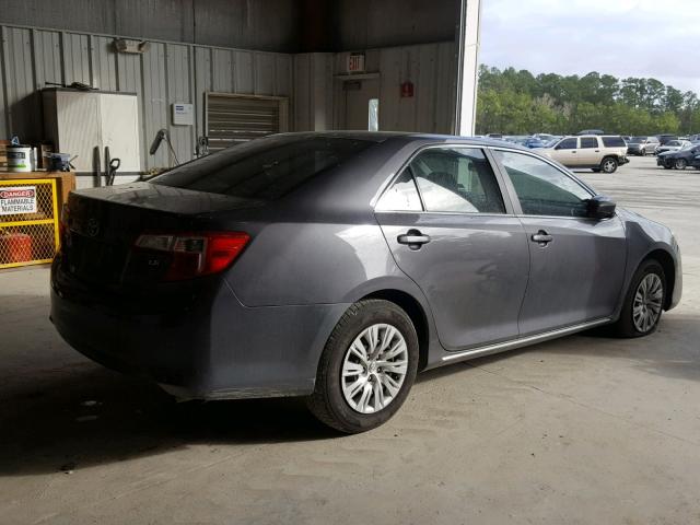 4T1BF1FK0CU094251 - 2012 TOYOTA CAMRY BASE GRAY photo 4