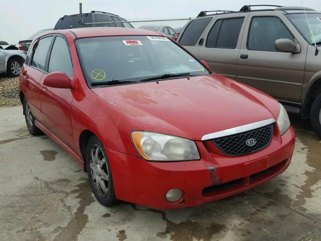 KNAFE161065319134 - 2006 KIA SPECTRA5 RED photo 1