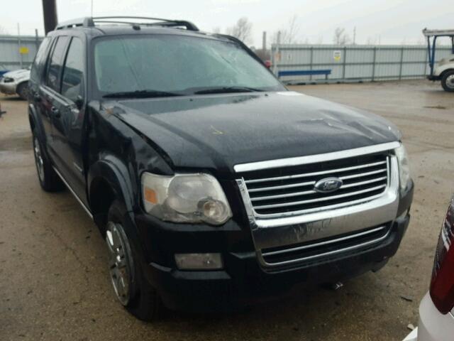 1FMEU75E18UA33824 - 2008 FORD EXPLORER L BLACK photo 1