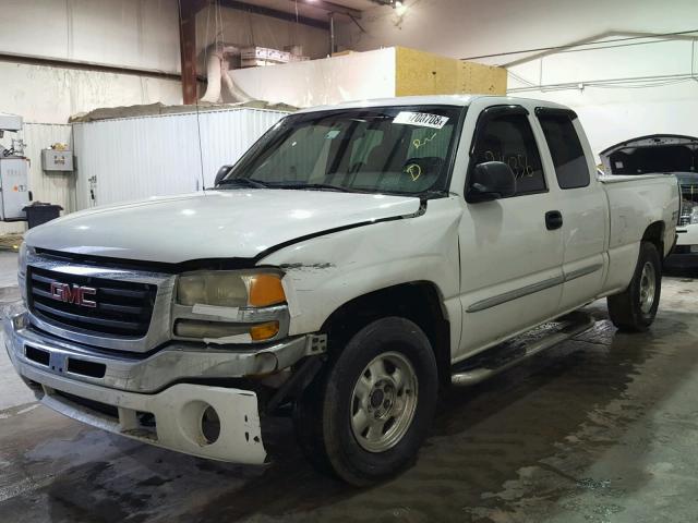 1GTEK19T93E251450 - 2003 GMC NEW SIERRA WHITE photo 2