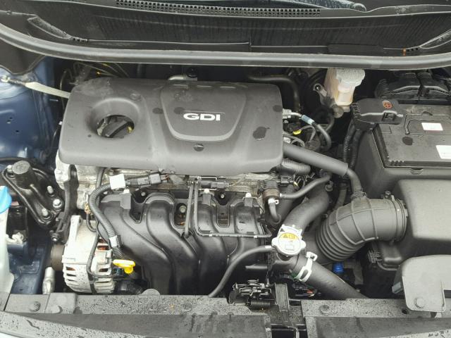 KNADM4A36G6646976 - 2016 KIA RIO LX Կապույտ լուսանկար 7