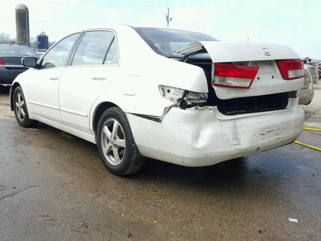 JHMCM56653C045981 - 2003 HONDA ACCORD EX WHITE photo 3