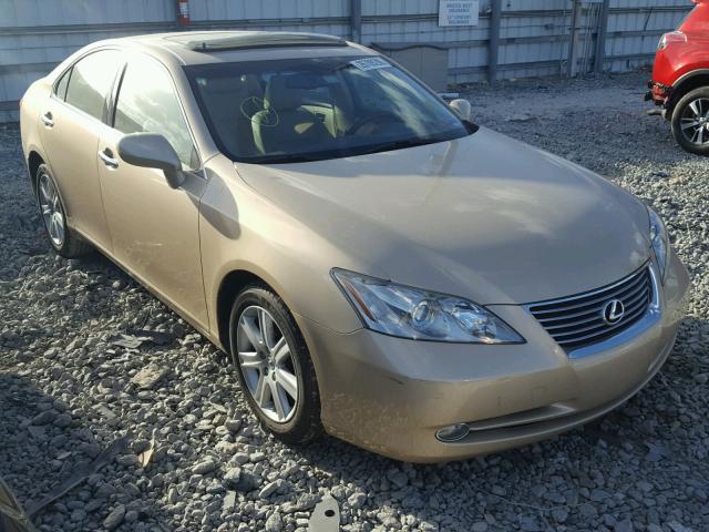 JTHBJ46G582171990 - 2008 LEXUS ES 350 GOLD photo 1